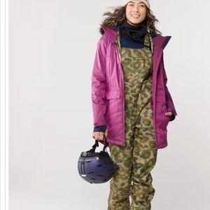 BNWT Burton womens Avalon 2l Bib Pants MEDIUM